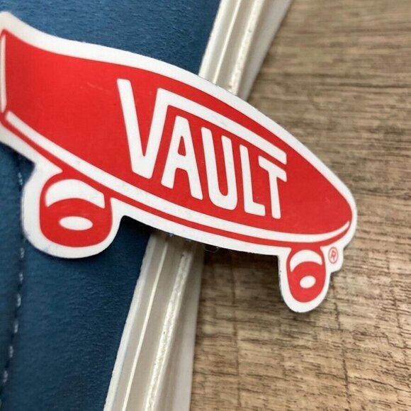 VANS OG Epoch LX Vault Suede Nubuck Blue Fusion Skate Shoe Mens 7 Womens 8.5 NEW - Picture 10 of 10